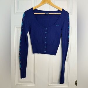 Le Tigre Navy Blue Cardigan